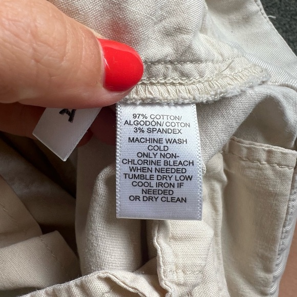 Women’s LOFT Riviera Short in Size 6 in Off White - Picture 7 of 8